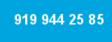919 944 25 85 919 944 25 85